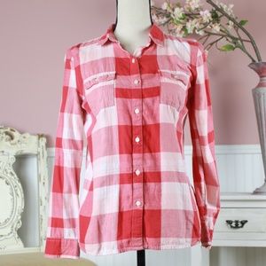 Old Navy Plaid Flannel. Size S
